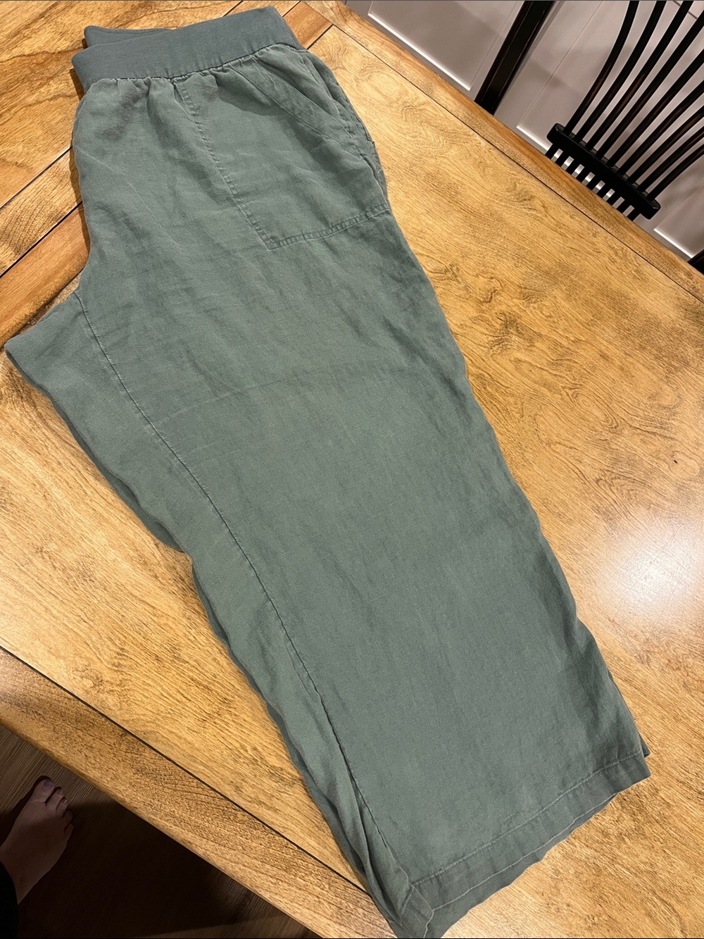 ‘Lands End Linen Pants